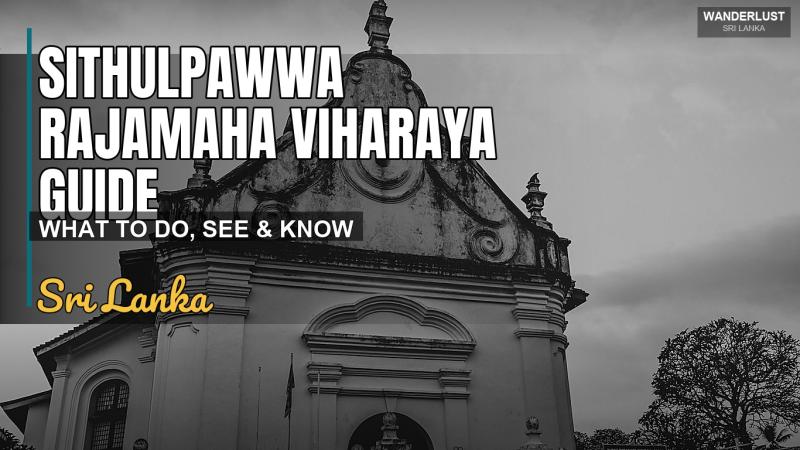 Sithulpawwa Rajamaha Viharaya 가이드