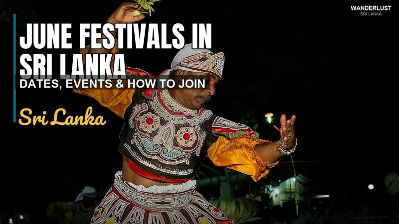 Festivals de juin au Sri Lanka