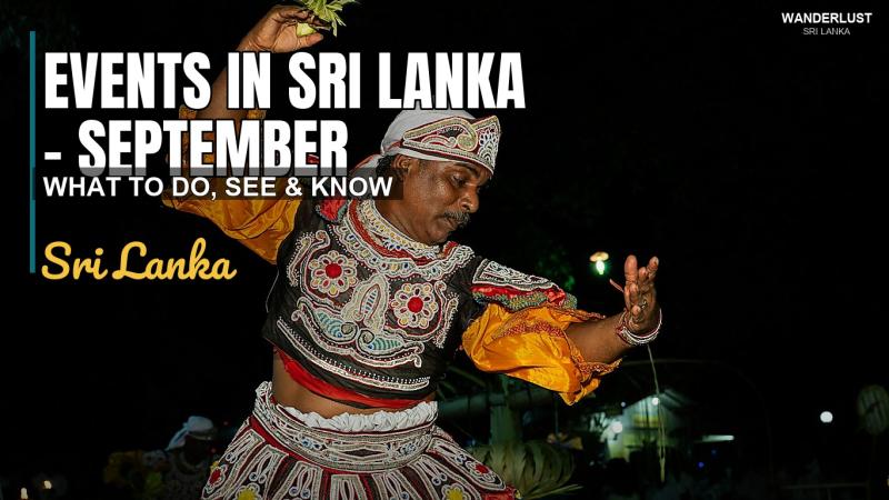 Événements au Sri Lanka – Septembre