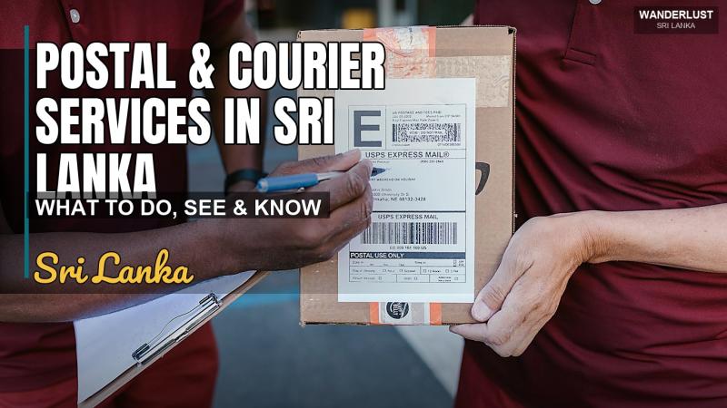 Services postaux et de messagerie au Sri Lanka