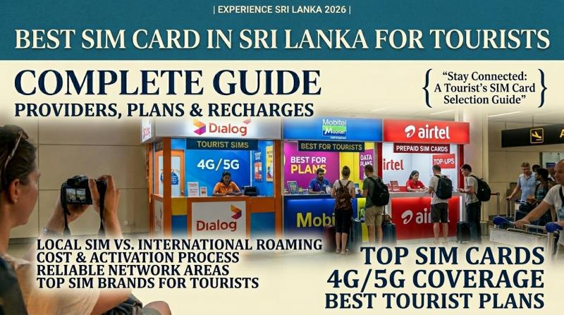 Best SIM Card in Sri Lanka for Tourists 2026